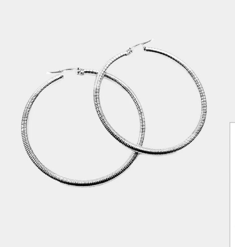 Classic Radiance Hoops Earrings