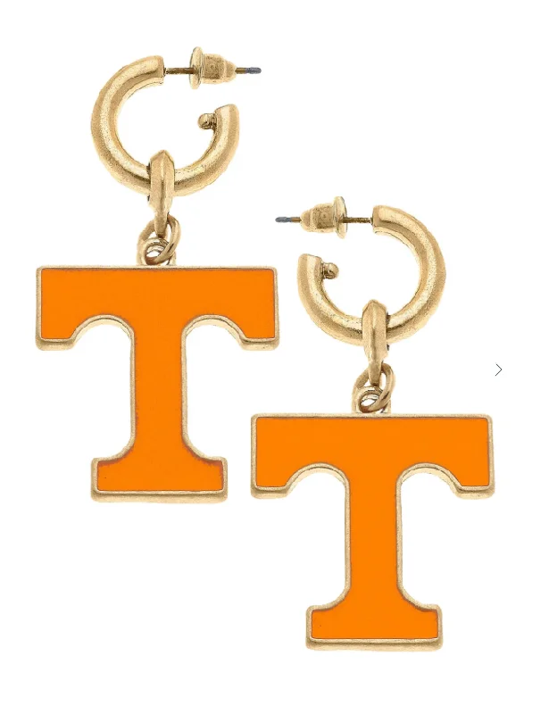 Tennessee Vols Earrings - Canvas Style