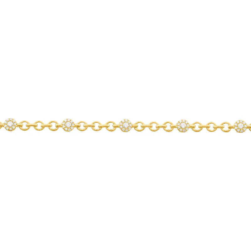 14K GOLD DIAMOND ALIX BRACELET