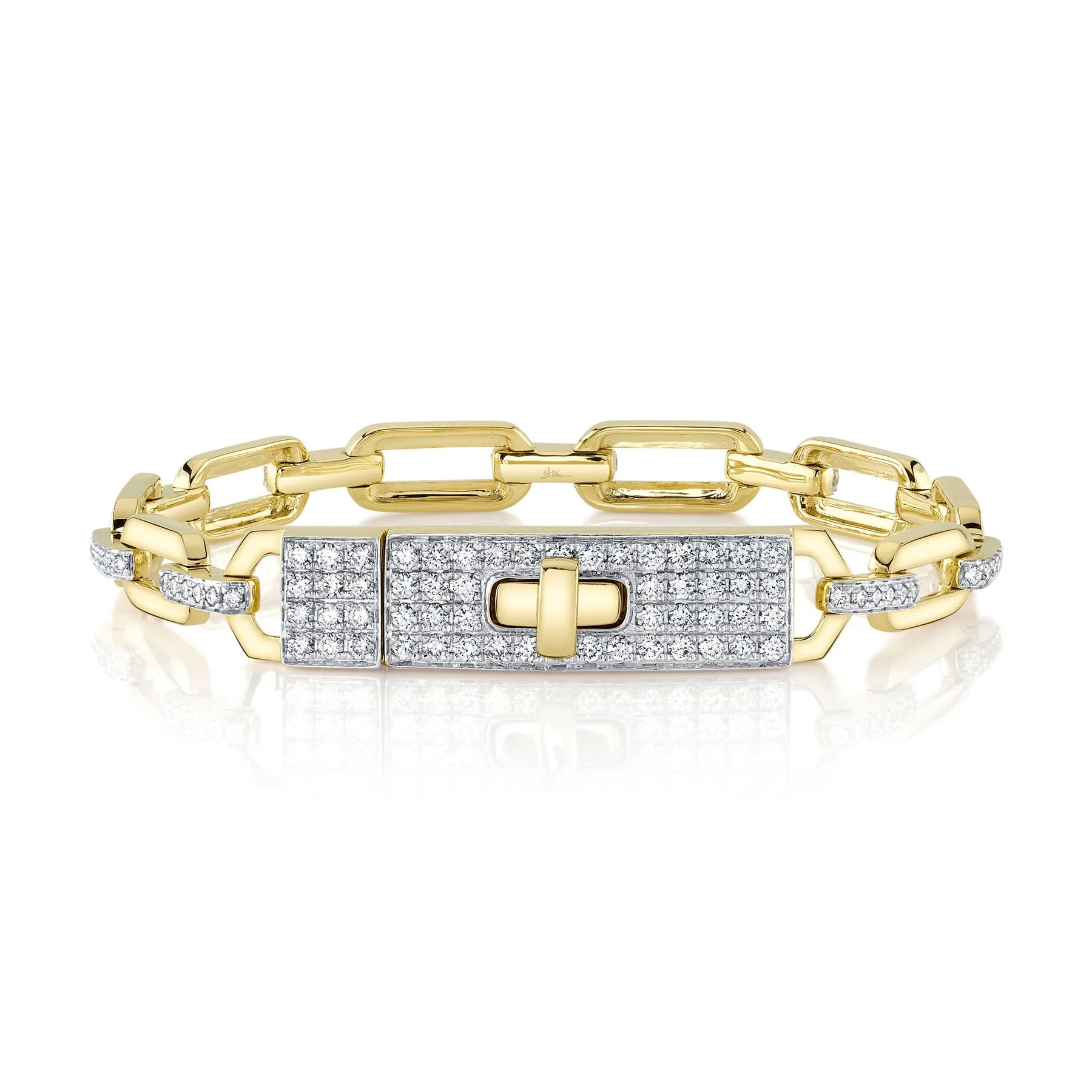 14K GOLD DIAMOND ROXY BRACELET