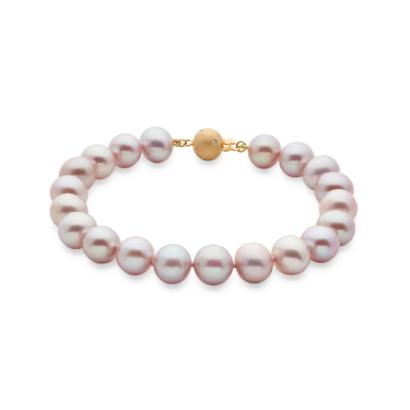 8mm Pink Pearl Bracelet