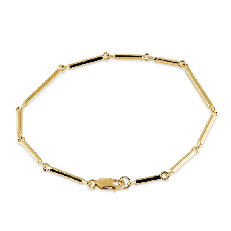 Matchstick Bracelet in 14K