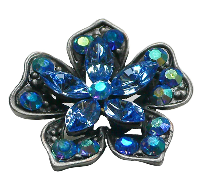 Brooch #YY84750-2blue