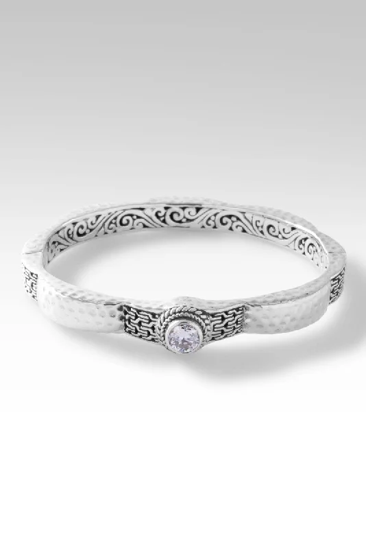 Cultivate Kindness Bangle™ in Moissanite