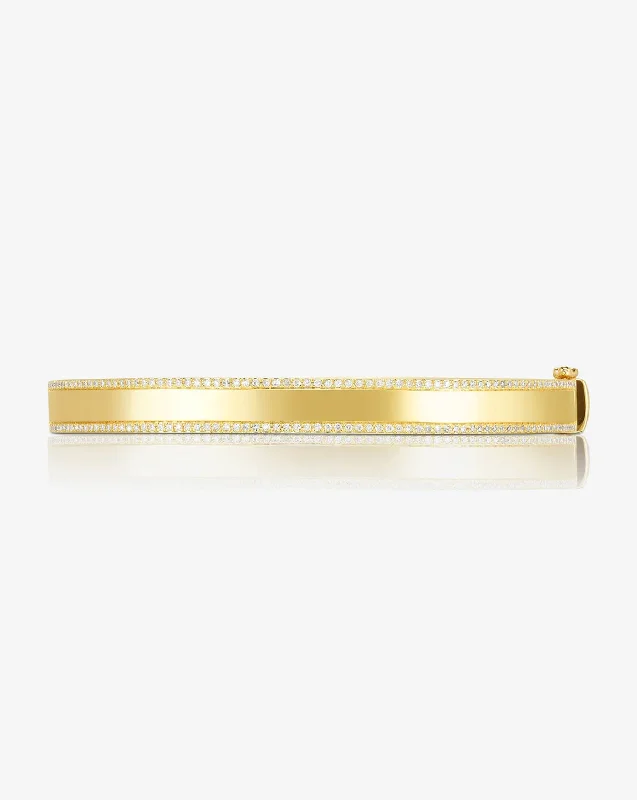 Diamond Border Bangle