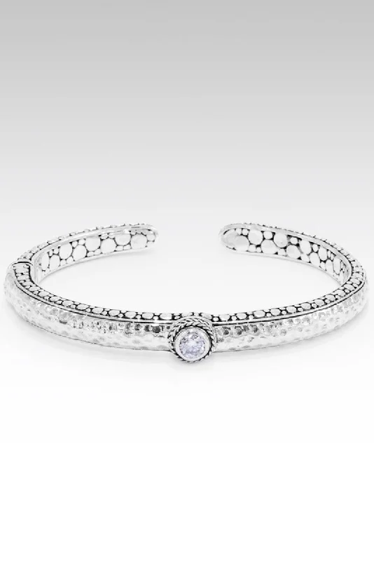 Display Of Faith Cuff™ in Moissanite