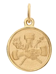 Hand Pendant, Gold Vermeil