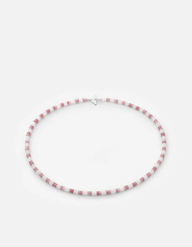 Kai Blush Choker, Sterling Silver