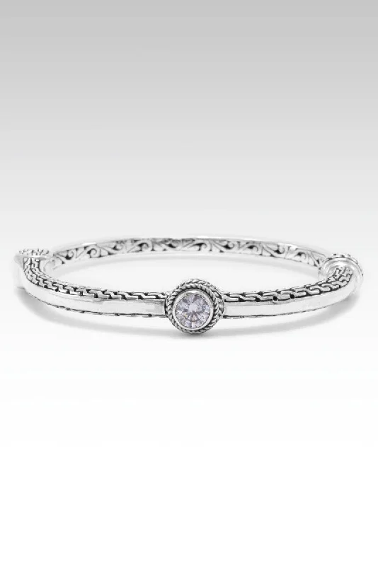 Light of Hope Bangle™ in Moissanite