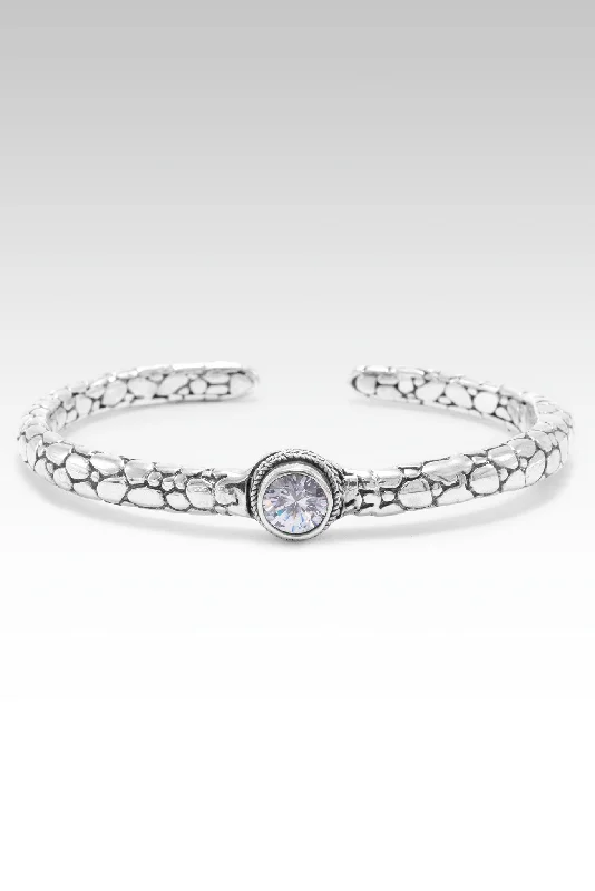 Love One Another Cuff™ in Moissanite