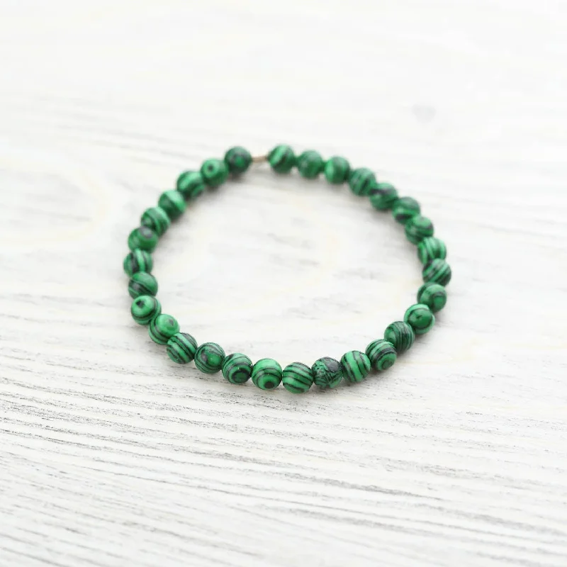 Malachite Transformation Wrist Mala