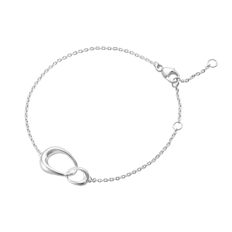 Silver Offspring Delicate Chain Bracelet