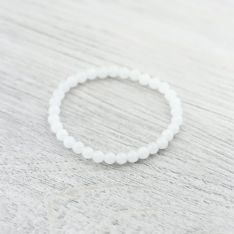 Selenite Inner Light Wrist Mala