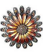 Sun Flower Brooch #84100-6