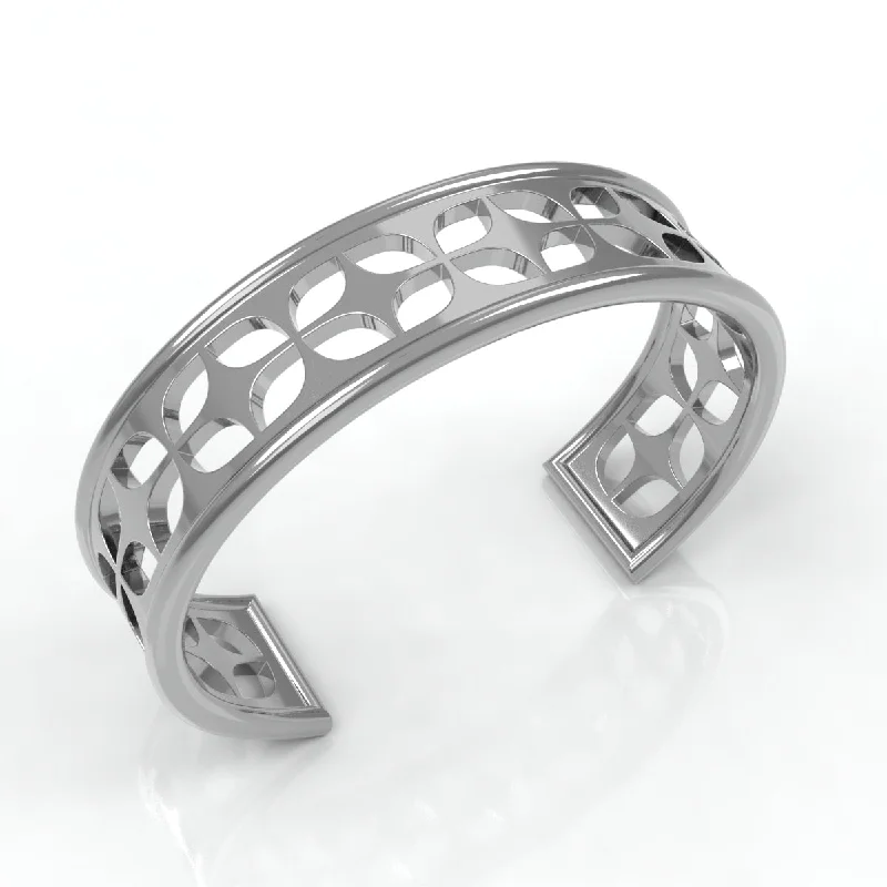 Thin Satellite Cuff Bracelet