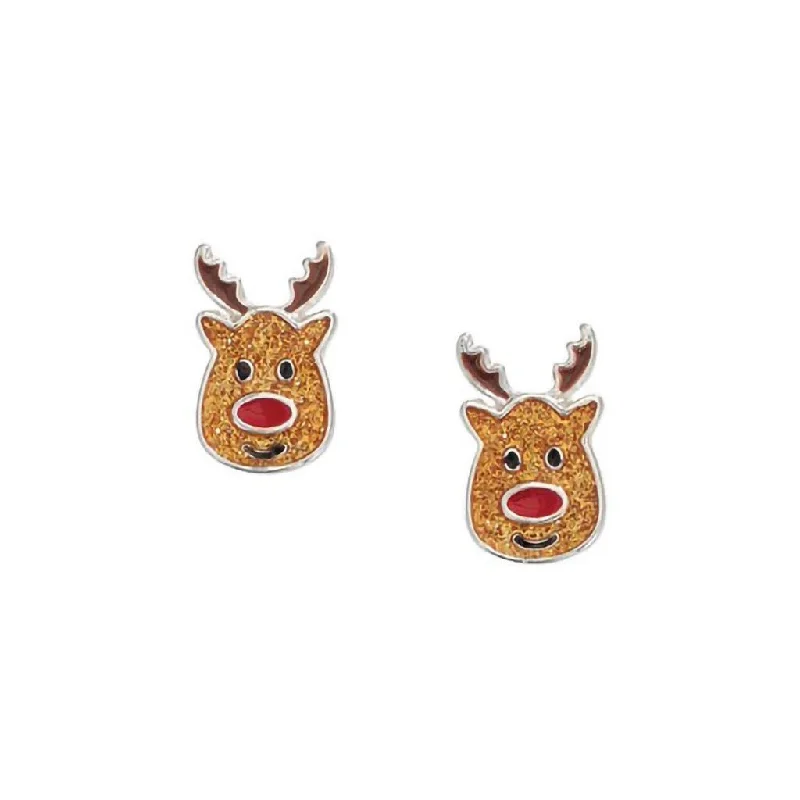 Periwinkle by Barlow : Happy Rudolf- Earrings