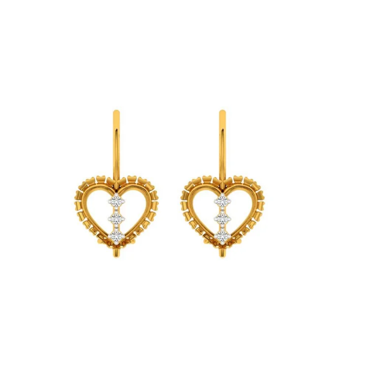 14KT (585) Yellow Gold Earring For Women