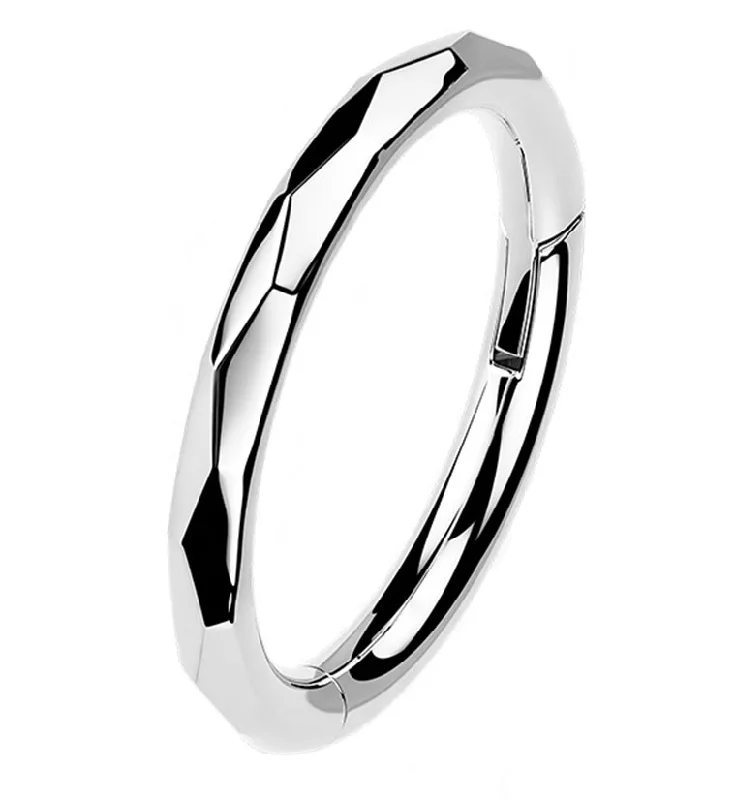 Angled Titanium Hinged Segment Ring