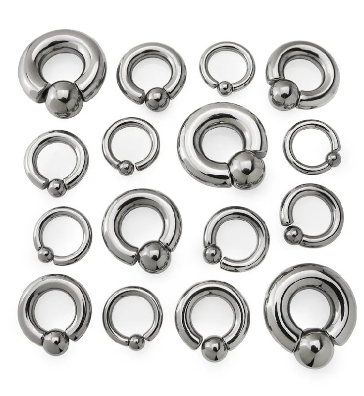 Internally Threaded Titanium Captive Bead Ring