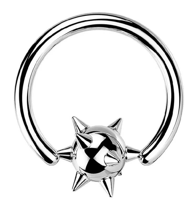 Spikey Ball Captive Ring