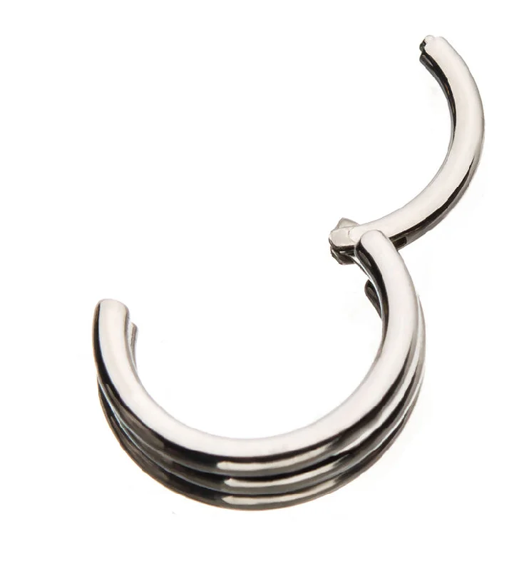 Triple Bar Hinged Segment Ring