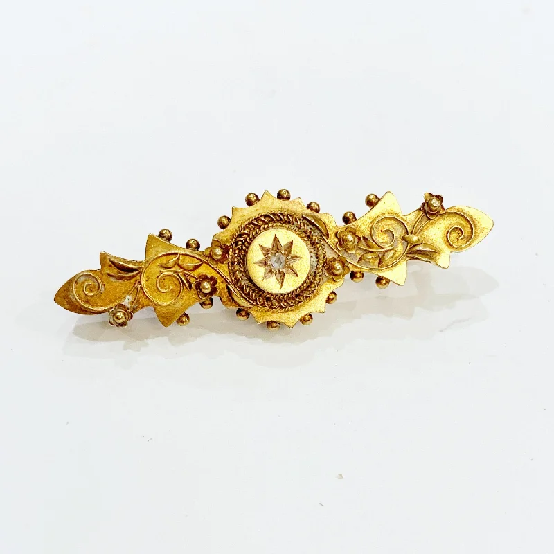 Estate Collection Brooch - Antique Etruscan Style