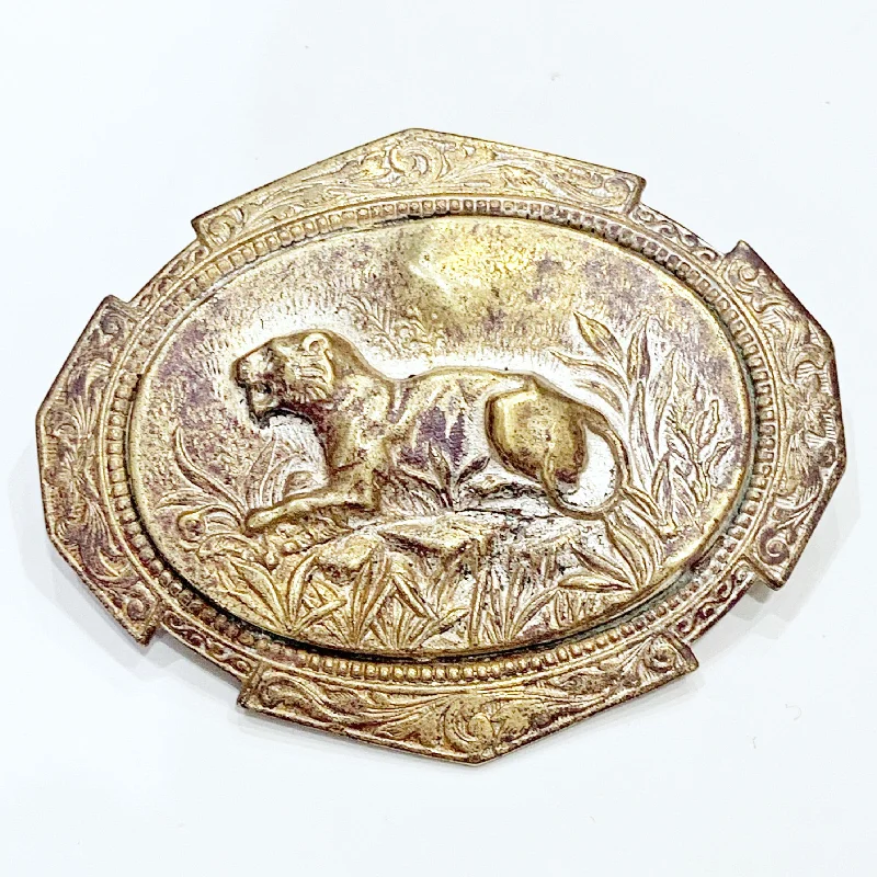 Feline Brooch